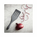 Wide Slotted Spurtle Spatula - Gray