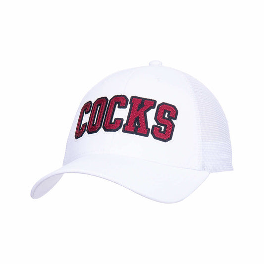 Ahead USA University of South Carolina Mesh Back Hat White Linen