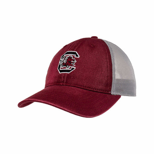Ahead USA University of South Carolina Cotton Mesh Snapback Hat Maroon Gry