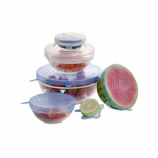 Harold Import Reusable Silicone Stretch Food Storage Lids Set