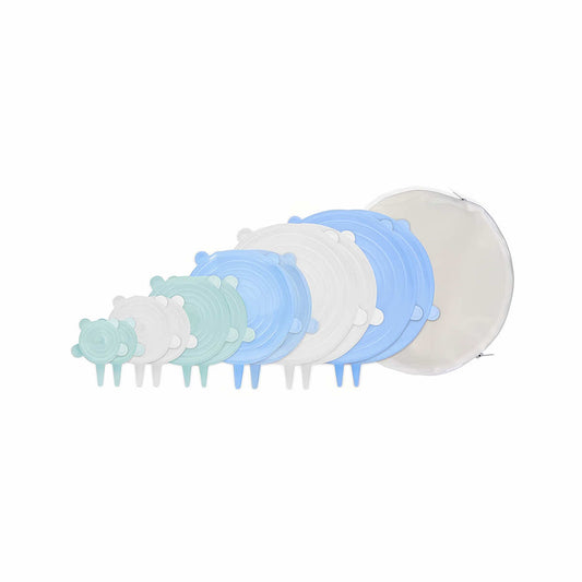 Harold Import Reusable Silicone Stretch Food Storage Lids Set