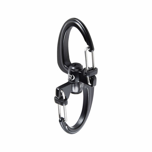 S-Biner 360 Slidelock #3 Dual Carabiner Black