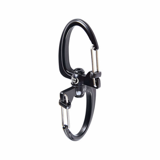 S-Biner 360 Slidelock #4 Dual Carabiner Black