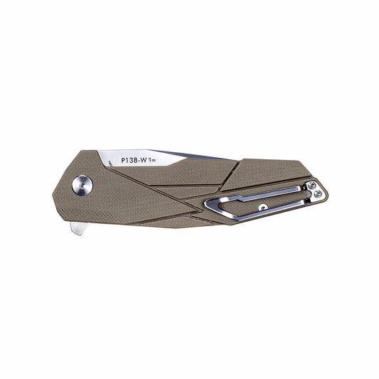 P138-W Folding Knife Desert Sand