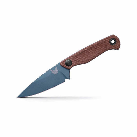 Benchmade 203BT-01 Dacian Spear Point Knife Brwn Canvas Micarta