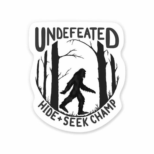 Undefeated Mini Sticker