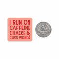 Caffeine Chaos Cusswords Mini Sticker