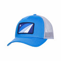 Columbia Flag Patch Trucker Hat Cobalt Grey Trucker