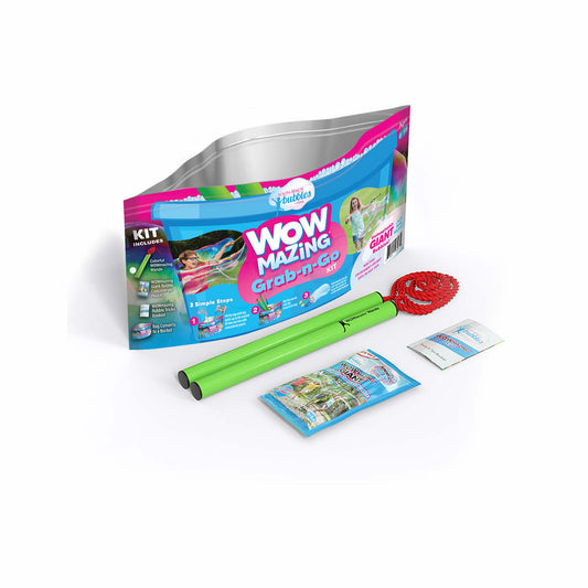 WOWmazing Grab-N-Go Bubble Maker Kit
