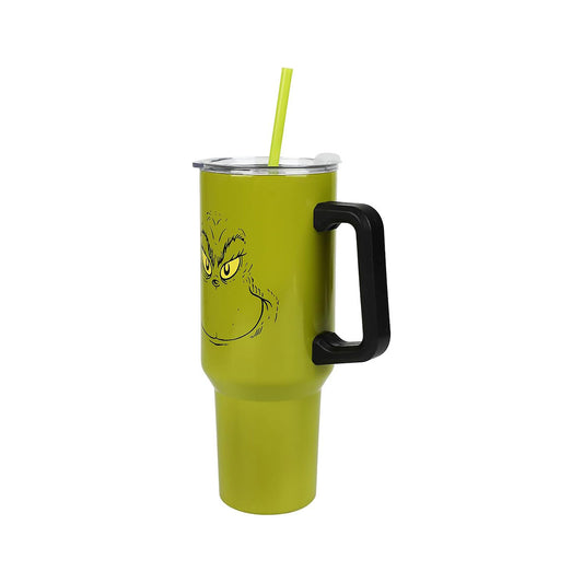 Bioworld Dr. Seuss The Grinch Stainless Steel Tumbler - 40 Ounce