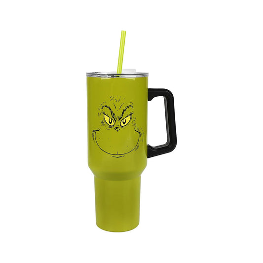 Bioworld Dr. Seuss The Grinch Stainless Steel Tumbler - 40 Ounce
