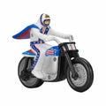 California Creations Evel Knievel Mini Stunt Cycle Rip Cord Racer Toy