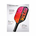 SLK Latitude 2.0 Pickleball Paddle Orange