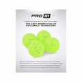 Pro S1 Pickleballs - 4-Pack Neon Green