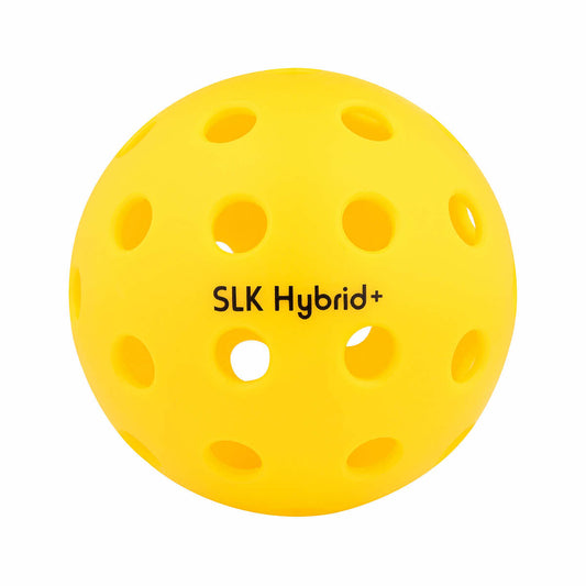 SLK Hybrid+ Pickleballs - 4-pack Neon Green