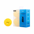 SLK Hybrid+ Pickleballs - 4-pack Neon Green