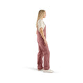 Women's Rugged Flex Loose Fit Canvas Overalls Rose Tint
