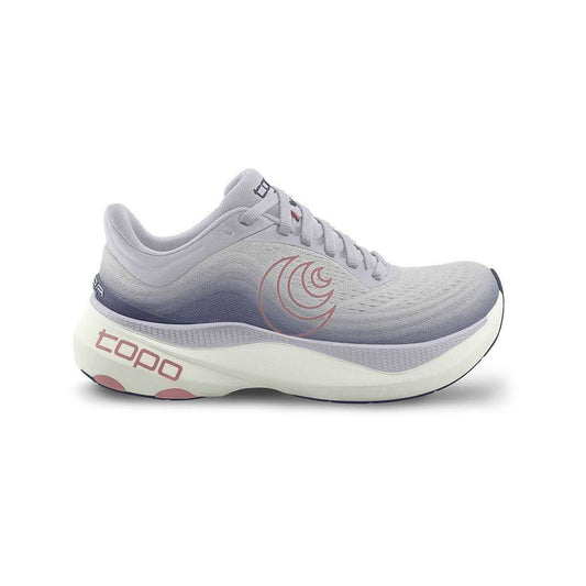 Color swatch for Topo Athletic Women's Aura Running Shoes in Purple Lilac