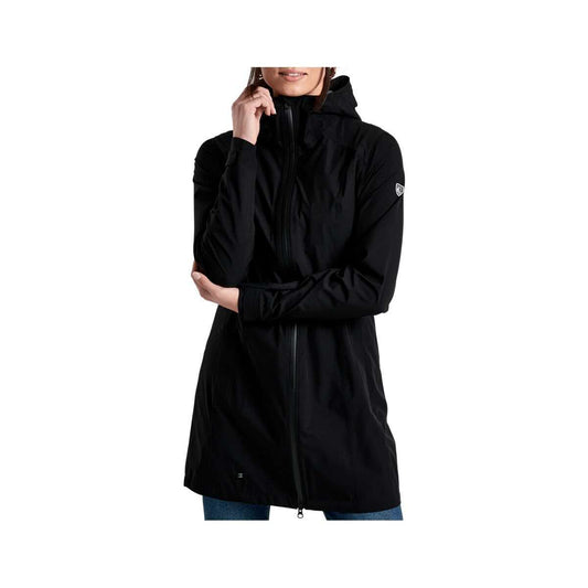 KUHL Women's Stretch Voyagr Trench Jacket Blackout