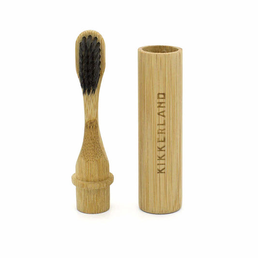 Kikkerland On-the-Go Bamboo Toothbrush