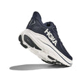 HOKA Men's Clifton 10 Shoes, Navy White, alternate view 2