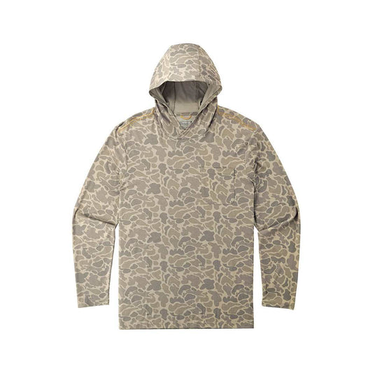 Marsh Wear Men's Buxton Hagood Tech Hoodie Khaki Mallard Camo