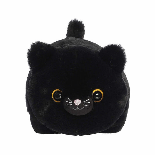 Aurora World Bella Black Cat Spudster Plush Toy