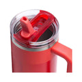 Quencher ProTour Flip Straw Tumbler - 30 Ounce Hot Coral Fade
