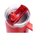 Quencher ProTour Flip Straw Tumbler - 40 Ounce Hot Coral Fade