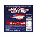 Bubba's Carolina Jerky Orange Teriyaki Beef Jerky