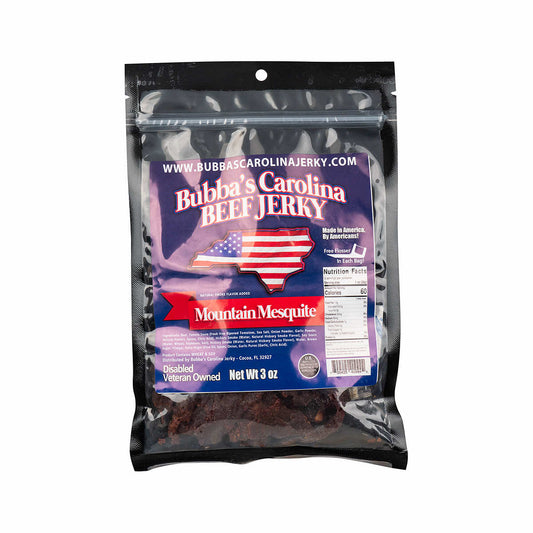 Bubba's Carolina Jerky Mountain Mesquite Beef Jerky