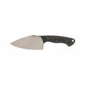Primitive Woodsman Fireside Fixed Blade Knife Black Rubber