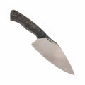 Primitive Woodsman Fireside Fixed Blade Knife Black Rubber