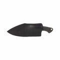 Primitive Woodsman Fireside Fixed Blade Knife Black Rubber