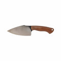 Primitive Woodsman Fireside Fixed Blade Knife Tan Micarta