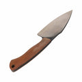 Primitive Woodsman Fireside Fixed Blade Knife Tan Micarta