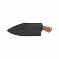 Primitive Woodsman Fireside Fixed Blade Knife Tan Micarta