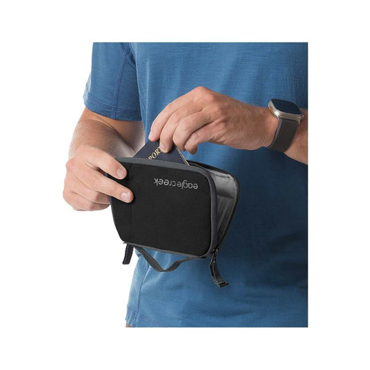 Eagle Creek Stash RFID Passport Wallet Black