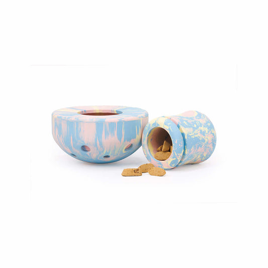 Porcini Dog Toy Blue Prism