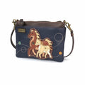 Mini Crossbody Bag Navy Horse Hrf