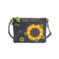 Mini Crossbody Bag Navy Sunflower Sf