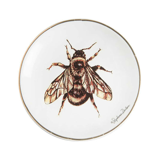 Round Bee Trinket Dish