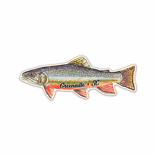 Greenville Trout Sticker