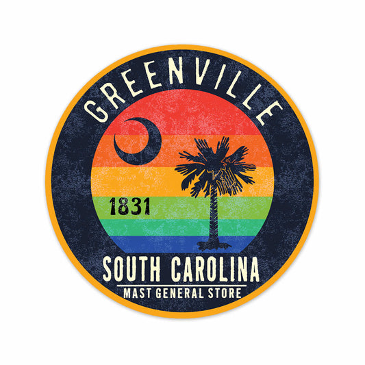 Greenville Vivid Sight Sticker