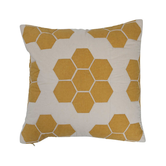 Honeycomb Quilted Pillow
