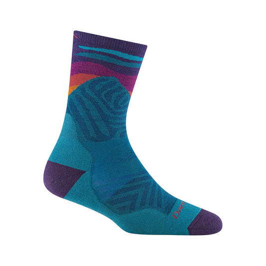 Women's Mirnavated Micro Crew Ultra-Lightweight Running Socks Cascade