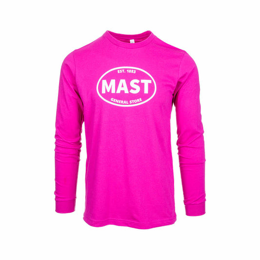 Mast General Store Euro Badge Long Sleeve T-Shirt Berry