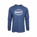 Mast General Store Euro Badge Long Sleeve T-Shirt Vin Navy