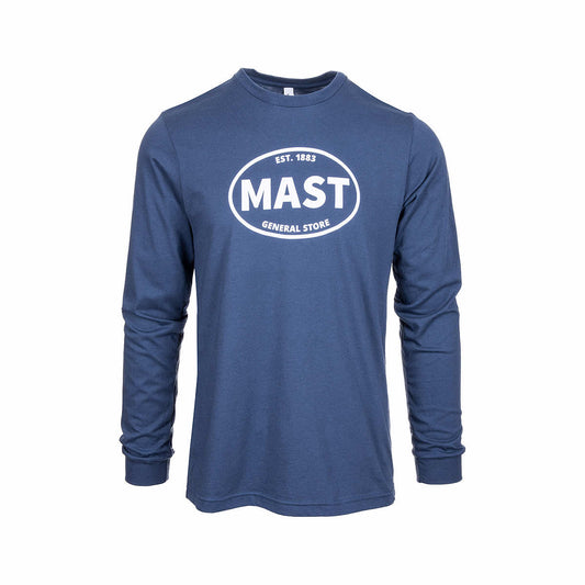 Color swatch for Mast General Store Euro Badge Long Sleeve T-Shirt in Berry