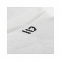 Wide Open Men's Solid Cushioned No Show Socks White